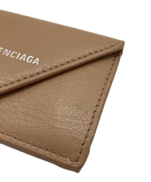 BALENCIAGA（バレンシアガ）BALENCIAGA (バレンシアガ) ミニウォレット ベージュの古着・服飾アイテム