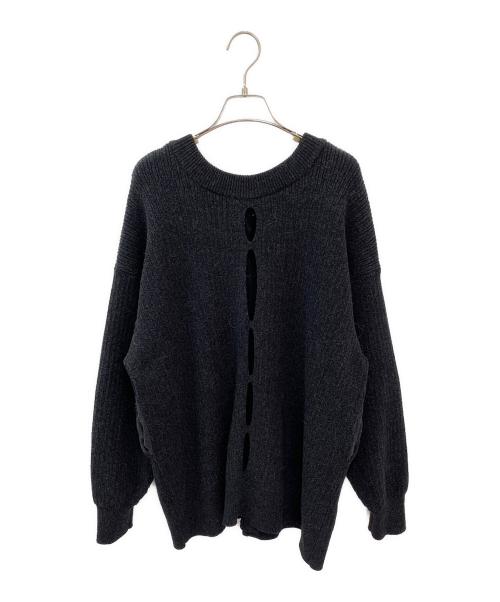 CLANE（クラネ）CLANE (クラネ) W FACE COLOR MIX HOLE SLEEVE C/D グレー サイズ:1の古着・服飾アイテム