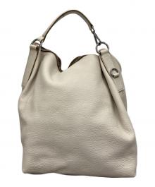 PRADA（プラダ）の古着「セミショルダーバッグ」｜ライトベージュ