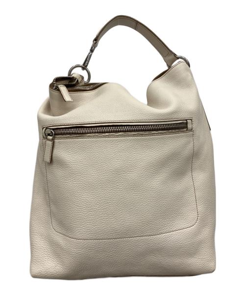PRADA（プラダ）PRADA (プラダ) セミショルダーバッグ ライトベージュの古着・服飾アイテム