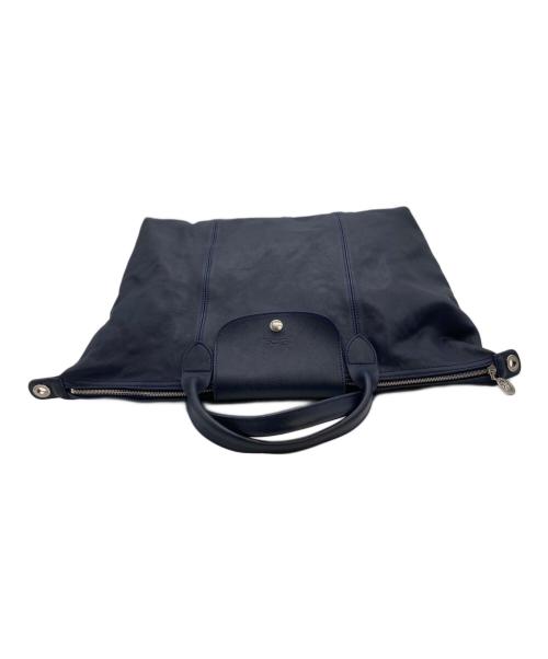 LONGCHAMP（ロンシャン）LONGCHAMP (ロンシャン) プリアージュキュイール 2wayショルダーバッグ ネイビーの古着・服飾アイテム