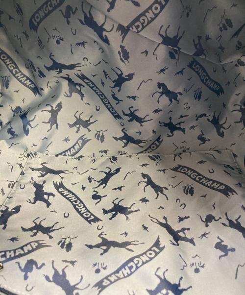 LONGCHAMP（ロンシャン）LONGCHAMP (ロンシャン) プリアージュキュイール 2wayショルダーバッグ ネイビーの古着・服飾アイテム