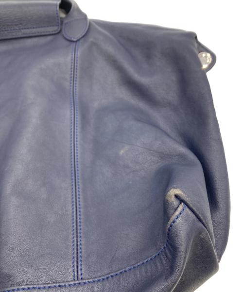 LONGCHAMP（ロンシャン）LONGCHAMP (ロンシャン) プリアージュキュイール 2wayショルダーバッグ ネイビーの古着・服飾アイテム