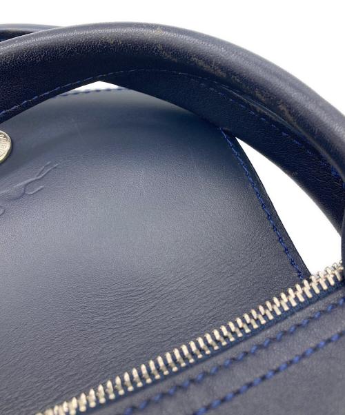 LONGCHAMP（ロンシャン）LONGCHAMP (ロンシャン) プリアージュキュイール 2wayショルダーバッグ ネイビーの古着・服飾アイテム