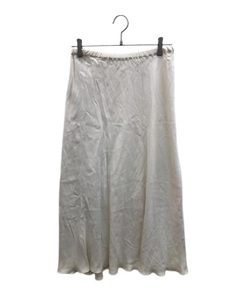 BEARDSLEY（ビアズリー）BEARDSLEY (ビアズリー) バックテールスカート ホワイト サイズ:Lの古着・服飾アイテム