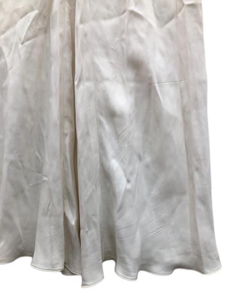 BEARDSLEY（ビアズリー）BEARDSLEY (ビアズリー) バックテールスカート ホワイト サイズ:Lの古着・服飾アイテム