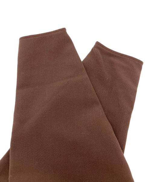 R/R（アール/アール）R/R (アール/アール) ロングスリーブワンピース ブラウン サイズ:1の古着・服飾アイテム