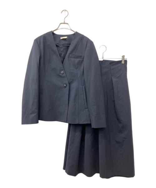 THE COLUMN（ザ コラム）THE COLUMN (ザ コラム) セットアップ ネイビー サイズ:38の古着・服飾アイテム