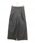 UNITED ARROWSユナイテッドアローズ）の古着「MANTECO 2タック ワイドパンツ」｜グレー