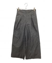 UNITED ARROWS（ユナイテッドアローズ）の古着「MANTECO 2タック ワイドパンツ」｜グレー