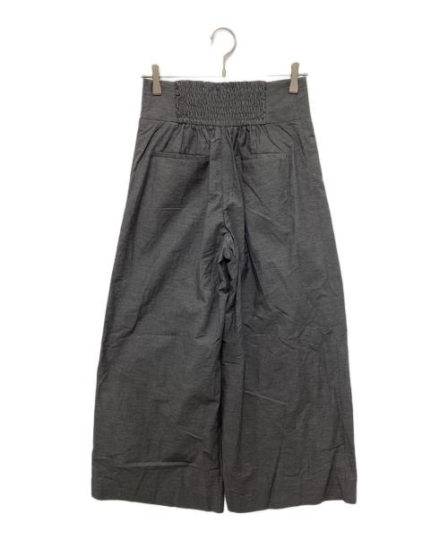 UNITED ARROWS（ユナイテッドアローズ）UNITED ARROWS (ユナイテッドアローズ) MANTECO 2タック ワイドパンツ グレー サイズ:38の古着・服飾アイテム