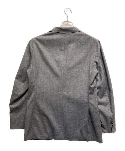 green label relaxing（グリーンレーベルリラクシング）green label relaxing (グリーンレーベルリラクシング) CANONICO SOLID RGD NT SLP ジャケット グレー サイズ:48の古着・服飾アイテム