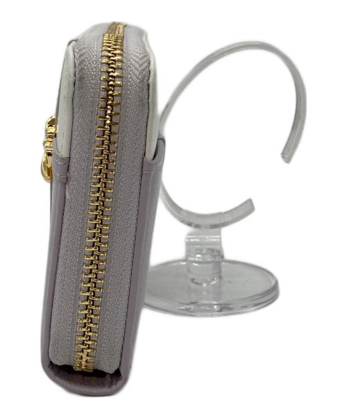 Samantha Thavasa PETIT CHOICE（サマンサタバサプチチョイス）Samantha Thavasa PETIT CHOICE (サマンサタバサプチチョイス) STJW0005214　リボンラッピング ラウンド長財布 ラベンダーの古着・服飾アイテム