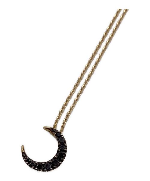 STAR JEWELRY（スタージュエリー）STAR JEWELRY (スタージュエリー) BLACK DIAMOND MOON NECKLACEの古着・服飾アイテム