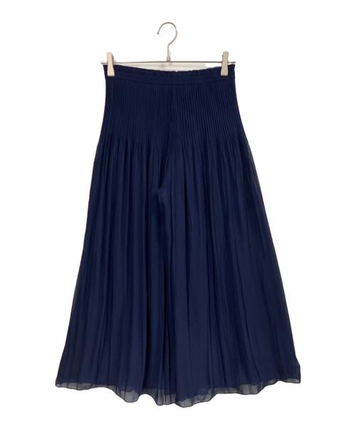 VIVIENNE TAM（ヴィヴィアンタム）VIVIENNE TAM (ヴィヴィアンタム) REVERSIBLE PLEATS パンツ ネイビー サイズ:38の古着・服飾アイテム