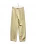 DES PRES (デ プレ) ルナマレツイル カーブパンツ ベージュ サイズ:34：3000円