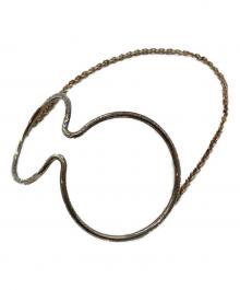 SASKIA DIEZ（サスキアディツ）の古着「Wire Double イヤーカフチェーン」｜シルバー