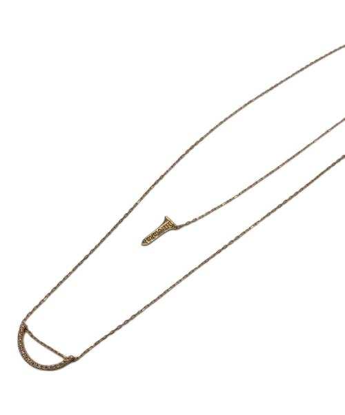 hirotaka（ヒロタカ）hirotaka (ヒロタカ) BOW ダイヤモンドネックレスの古着・服飾アイテム