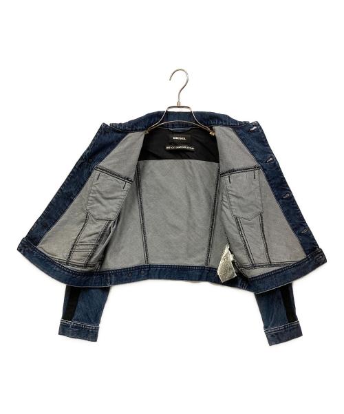 DIESEL（ディーゼル）DIESEL (ディーゼル) NINER-ANGELデニムジャケット インディゴ サイズ:SIZE XSの古着・服飾アイテム