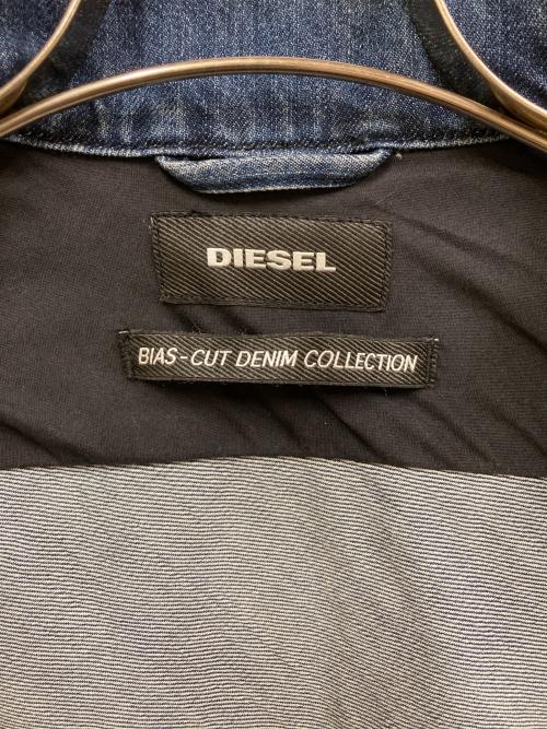 DIESEL（ディーゼル）DIESEL (ディーゼル) NINER-ANGELデニムジャケット インディゴ サイズ:SIZE XSの古着・服飾アイテム
