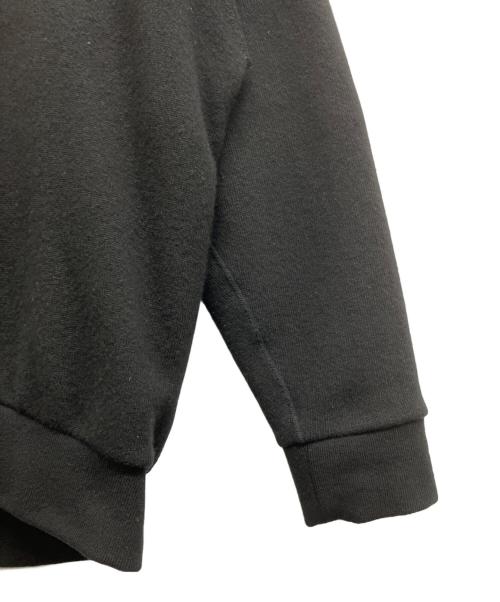 LOOPWHEELER（ループウィラー）LOOPWHEELER (ループウィラー) BABY CASHMERE ベビーカシミヤ ちょいBigスウェット ブラック サイズ:Mの古着・服飾アイテム