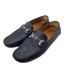 BALLY（バリー）の古着「ドライビングシューズ」｜ネイビー