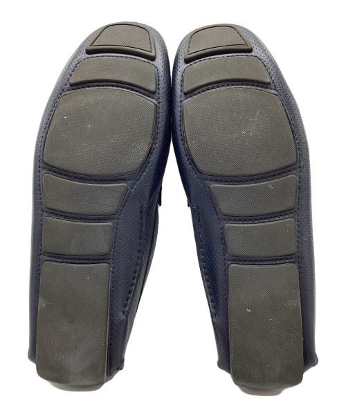 BALLY（バリー）BALLY (バリー) ドライビングシューズ ネイビー サイズ:9  1/2の古着・服飾アイテム