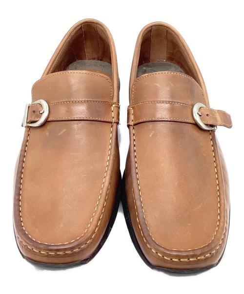 PARABOOT（パラブーツ）PARABOOT (パラブーツ) ドライビングシューズ　ローファー ブラウン サイズ:8　1/2の古着・服飾アイテム