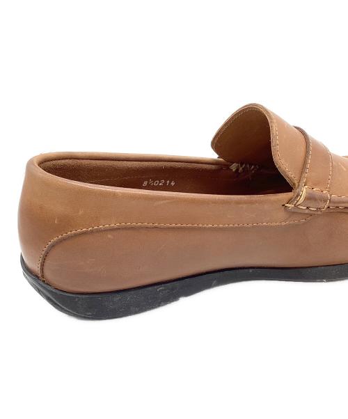 PARABOOT（パラブーツ）PARABOOT (パラブーツ) ドライビングシューズ　ローファー ブラウン サイズ:8　1/2の古着・服飾アイテム