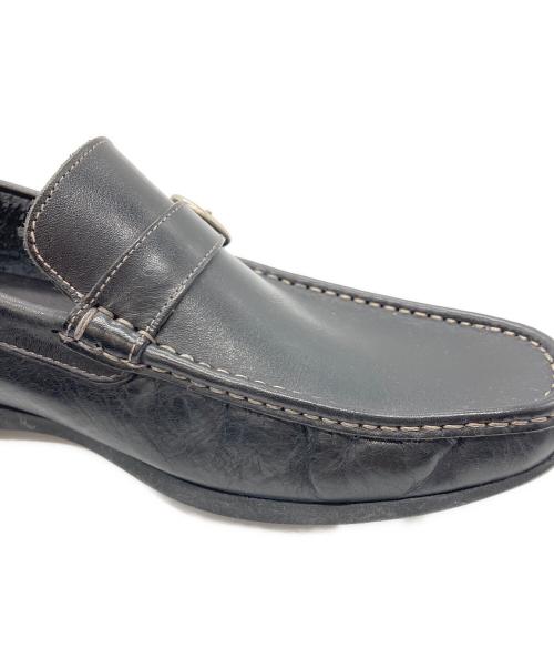 PARABOOT（パラブーツ）PARABOOT (パラブーツ) ドライビングシューズ ブラック サイズ:8　1/2の古着・服飾アイテム