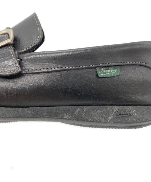 PARABOOT（パラブーツ）PARABOOT (パラブーツ) ドライビングシューズ ブラック サイズ:8　1/2の古着・服飾アイテム