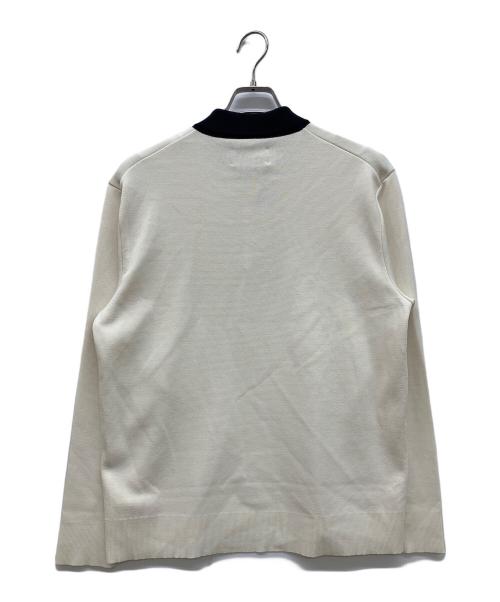 UNITED TOKYO（ユナイテッドトーキョー）UNITED TOKYO (ユナイテッドトーキョー) 18G サーブルストレッチニットポロシャツ ホワイト サイズ:1の古着・服飾アイテム