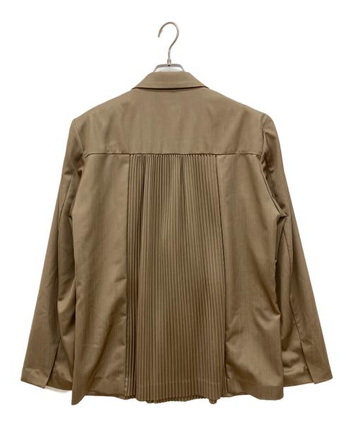 UNITED TOKYO（ユナイテッドトーキョー）UNITED TOKYO (ユナイテッドトーキョー) change pleated jacket　変形プリーツジャケット ブラウン サイズ:1の古着・服飾アイテム