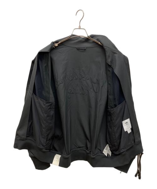 adidas（アディダス）adidas (アディダス) song for the mute (ソングフォーザミュート) ロゴ・ジャケット トラックジャケット ブラック×ブラウン サイズ:XLの古着・服飾アイテム