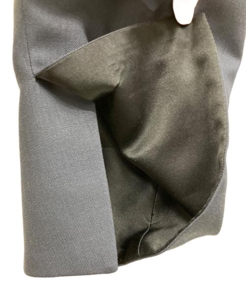 CINOH（チノ）CINOH (チノ) ノーカラージャケット ネイビー サイズ:48の古着・服飾アイテム