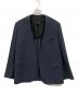 CINOH（チノ）の古着「ノーカラージャケット」｜ネイビー