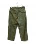INTERIM (インテリム) ベイカーパンツ オリーブ サイズ:5：12000円