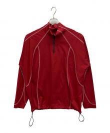 CLESSTE（クレスト）の古着「FUTURE HALF ZIP L/S T-SHIRT」｜レッド
