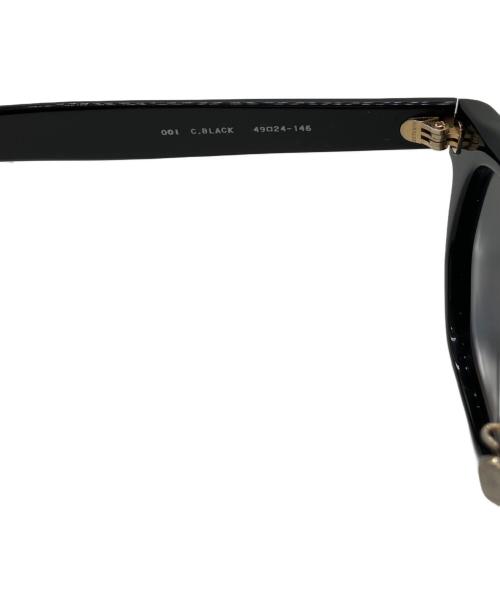 AURALEE（オーラリー）AURALEE (オーラリー) EYEVAN (アイヴァン) サングラス ブラック サイズ:49□24-146の古着・服飾アイテム