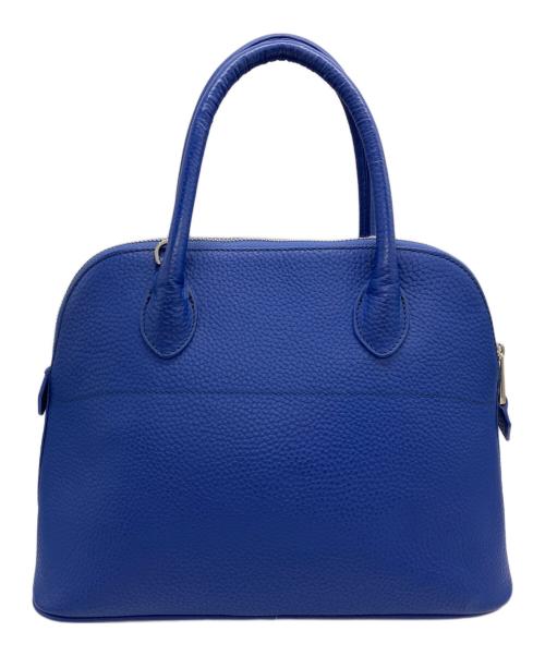 notre favori（ノートルファボリ）NOTRE FAVORI (ノートルファボリ) 2WAYバッグ ブルーの古着・服飾アイテム