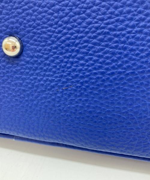 notre favori（ノートルファボリ）NOTRE FAVORI (ノートルファボリ) 2WAYバッグ ブルーの古着・服飾アイテム