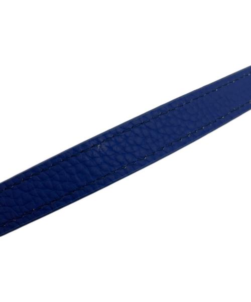 notre favori（ノートルファボリ）NOTRE FAVORI (ノートルファボリ) 2WAYバッグ ブルーの古着・服飾アイテム