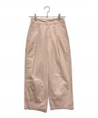 TODAYFULトゥデイフル）の古着「Cotton Painter Pants」｜ピンク