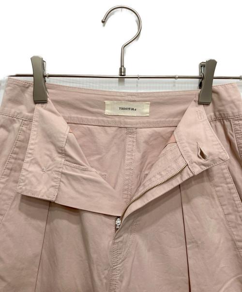 TODAYFUL（トゥデイフル）TODAYFUL (トゥデイフル) Cotton Painter Pants ピンク サイズ:36の古着・服飾アイテム