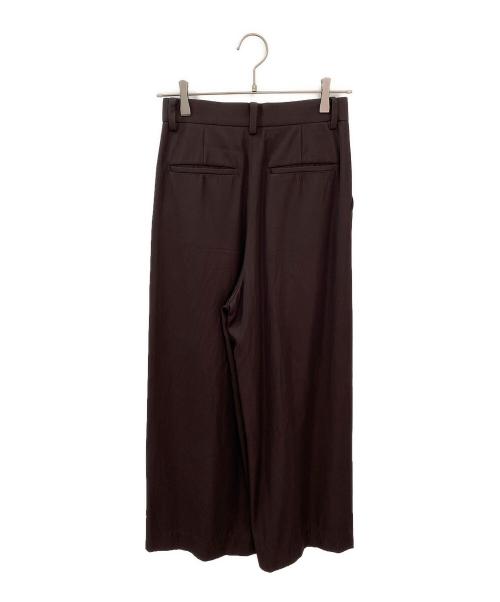 Plage（プラージュ）Plage (プラージュ) R’IAM タックチノパンツ ブラウン サイズ:36の古着・服飾アイテム