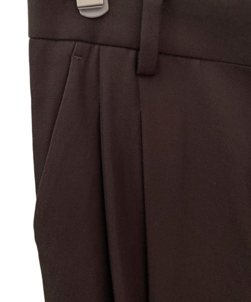 Plage（プラージュ）Plage (プラージュ) R’IAM タックチノパンツ ブラウン サイズ:36の古着・服飾アイテム