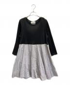 BEARDSLEYビアズリー）の古着「エスカルゴコンビチュニック」｜ブラック