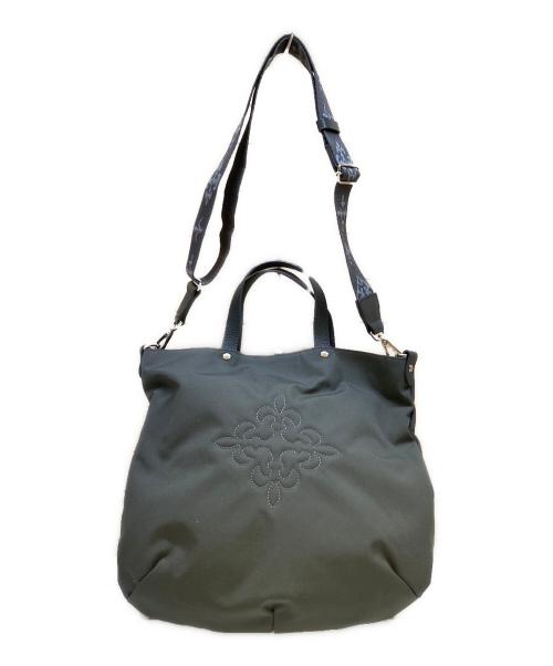 russet（ラシット）russet (ラシット) コーデュラナイロン2WAYトートバッグ グレーの古着・服飾アイテム
