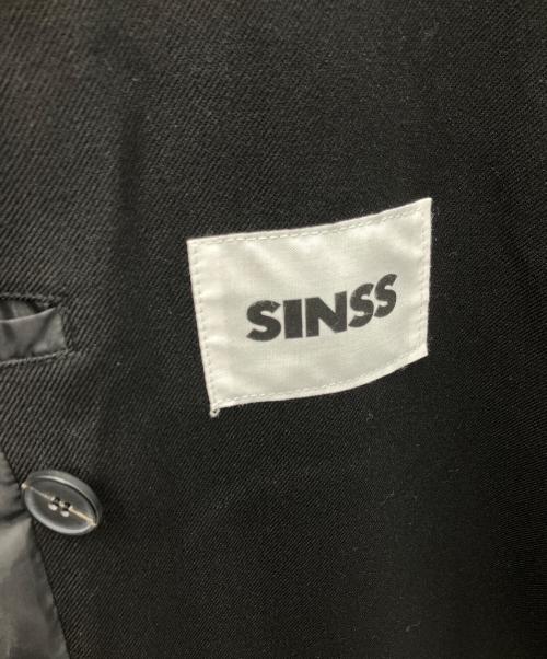 SINSS（シンス）SINSS (シンス) トレンチコート ブラック サイズ:Sの古着・服飾アイテム