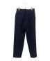DRAWER (ドゥロワー) FALL2 ウールツイル テーパードパンツ ネイビー サイズ:34：12000円